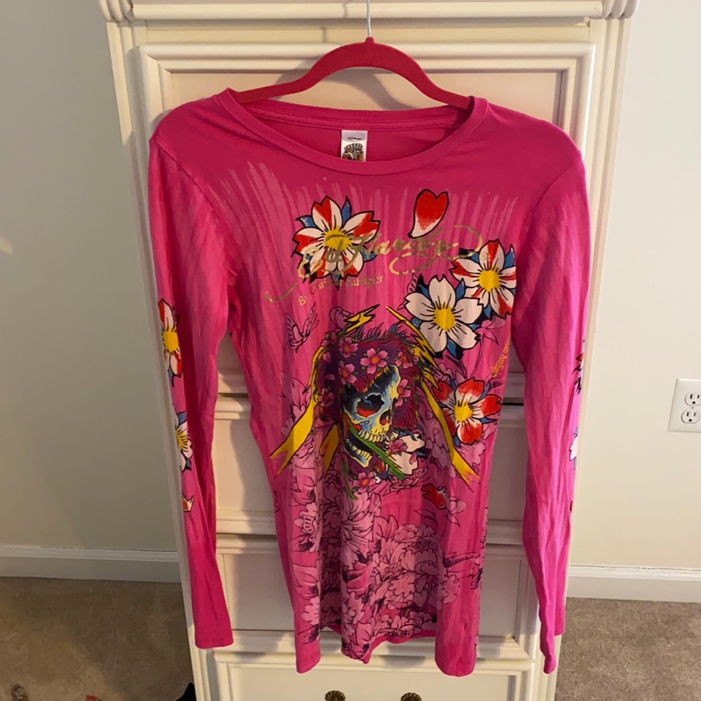 Vintage Ed Hardy long sleeve tshirt